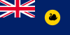 Drapeau de l'état américain de Australie-Occidentale.