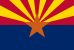 Drapeau de l'état américain de Arizona.