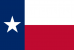 Drapeau de l'état américain de Texas.